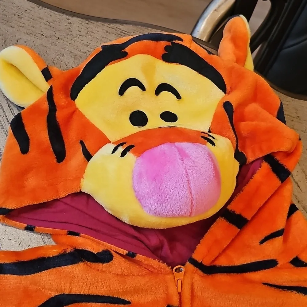 Tiger Onesie Costume XL Unisex - Picture 2 of 14